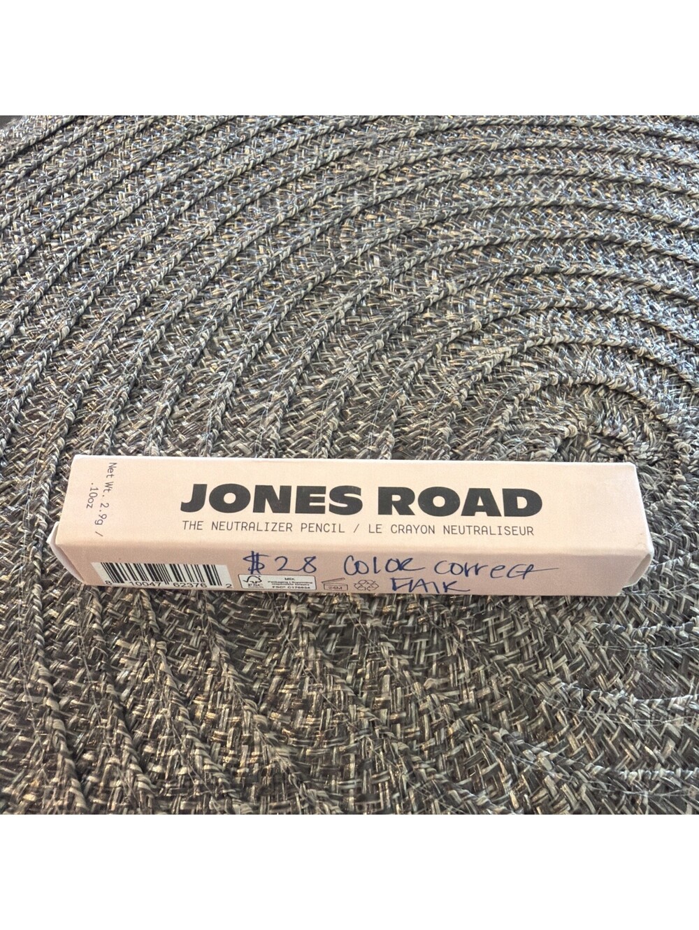 Jones Road The Neutralizer Pencil NIB Light Peachy Pink